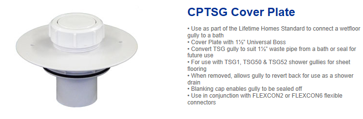 Contour CPTSG cover plate. 08GT-CP