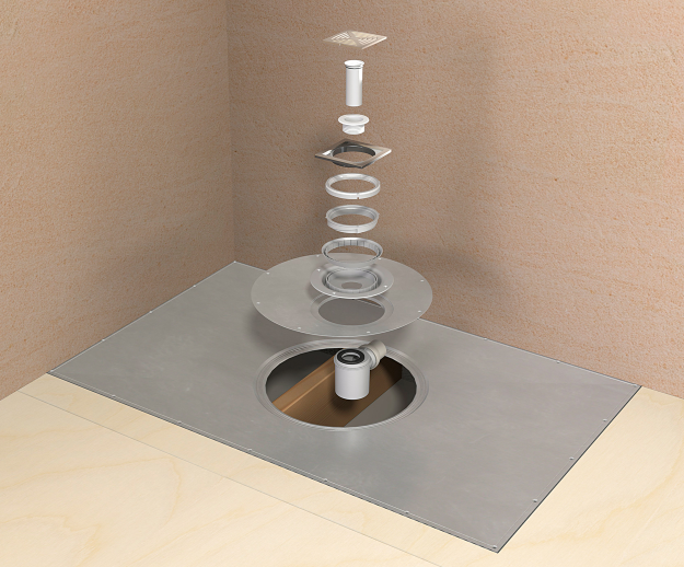 Impey Tray Former with exploded gulley