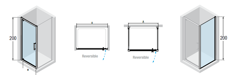 Novellini Rose G Diagram
