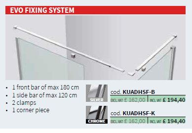 Novellini Evo Corner Kit