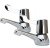 AKW - Lever Handle Wash Basin Taps (Pair, Chrome)