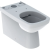 Geberit - SELNOVA - Square Floor Standing WC Toilet Pan (Close Ccoupled, Washdown, Back To Wall, Semi Shrouded, Rimfree)