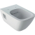 Geberit - SELNOVA - Square Wall Hung WC Toilet Pan (Washdown, Semi Shrouded, Rimfree) 