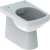 Geberit - SELNOVA - Square Floor Standing WC Toilet Pan (Washdown, Back To Wall, Semi-Shrouded, Rimfree)