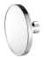GEESA - Shaving Mirror with Tube Clamp (Round Frame, 3x Magnification, Chrome)