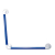AKW 01925 Natural Grip GRAB RAIL Blue