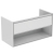 Ideal Standard - CONNECT AIR - Furniture Vanity Unit, Wall-Hung, Drawer & Open Shelf (1000mm, Colour Options) E0828