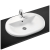 Ideal Standard Concept 62cm Oval Countertop Basin and overflow 1TH E5006