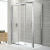 Novellini - Lunes P - Three Section Sliding Shower Door - Glass 3mm