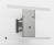 Pressalit - INDIVO - Lift for Wall Cupboard, Electrically Height Adjustable (Length Up to 1200mm, Height adjustable 430mm)
