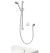 Aqualisa - QUARTZ BLUE - Smart Digital Shower Concealed with Adj. Head & Bath Fill (HP/Combi/Gravity)