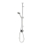 Aqualisa - QUARTZ TOUCH - Exposed Smart Shower with ADJUSTABLE HEAD (HP/Combi / Gravity Pumped)