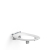Pressalit - DANIA - Toilet Seat, NO COVER, 50mm Raised (R23000) (Non-Returnable)