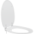 Pressalit - DANIA - Toilet Seat with Cover & Universal Hinges, 75mm Bolt & Stabilising Buffers (R37000-B83999) (Non-Returnable)