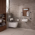 Ideal Standard Concept Freedom Ensuite Bathroom Pack with 40cm Basin and Extended Wall Mounted WC S6404