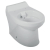 Twyford Sola floor-standing WC for children, for exposed cistern, close-coupled or concealed cistern,
height 35 cm