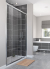 Lakes - TALSI - Coastline Collection - Sliding Shower Door & Optional Side Panel