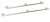 Bathex Yardley 3 Flange Grab Rail 1200mm