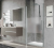 Novellini - YOUNG PLUS 1B - Hinged Shower Door For Recess Installation, YPLUS1B