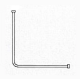 L shaped Rectangular Curtain Rail