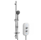 AKW Shower Std Accy Kit Chrome - 1m Riser Rail Chrome