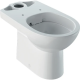 Geberit - SELNOVA - Floor Standing WC Toilet Pan (Close Coupled, Washdown, Horizontal Outlet, Semi Shrouded, Rimfree) 