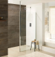 Eastbrook - Valliant - Square Pole Walk In Screen, 8mm (500 x 1950mm)