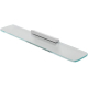 GEESA - SHIFT - Bathroom Shelf, Glass, Chrome (600 x 35 x 118mm)