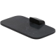 GEESA - SHIFT - Bathroom Shelf, Glass, Matt Black Marble (220 x 35 x 118mm)