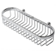 GEESA - BASKET - Shower basket, 275 x 51 x 100mm (27.5cm, Chrome)