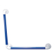 AKW 01925 Natural Grip GRAB RAIL Blue