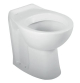 Twyford Avalon floor-standing WC, washdown, raised, for exposed cistern, close-coupled or back-to-
wal