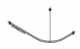 Impey - Corner Curtain Rail (1500x1200mm)