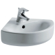 Ideal Standard Concept Arc 45cm Corner Cloakroom Basin 1 Taphole E7928