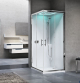 Novellini - EON A - A80, A90, A100 - Multifunction Shower Cubicle, Corner Entry with 2 Sliding Doors + 2 Fixed Panels In Line