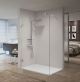 Novellini - GALA H - Shower Panel (Glass: 10mm, Reversible)