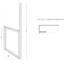 FC - OPTION R - PRO-DOOR - Single Half Height Panel (Advance Rise & Glide Door System), PRODOOR OPTION R, 