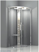 Novellini Kudra Plus A90 Steam Cubicle Corner Entry Quadrant