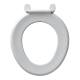 Armitage Shanks - Bakasan WC Seat Only with Stainless Steel Rod S406201