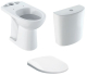 Geberit - Selnova - Comfort, Raised Height Toilet + Cistern + Seat & Cover; Soft-Close (PACK)