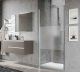 Novellini - YOUNG PLUS 1B - Hinged Shower Door For Recess Installation, YPLUS1B