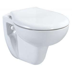 AKW - LIVENZA - Wall-Hung, Toilet WC Pan (Optional Seat) 