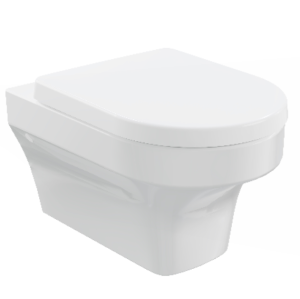 Wall hung option illustrated