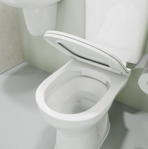 WC Toilet Pan + Seat