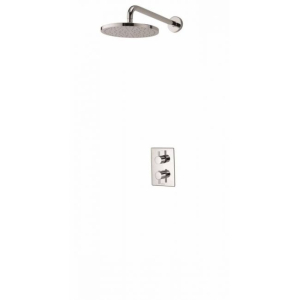 Concealed mixer shower Dream DCV-Dream DCV mixer shower with wall fixed drencher head - HP/Combi