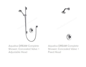 (Fixed and Adjustable shown)