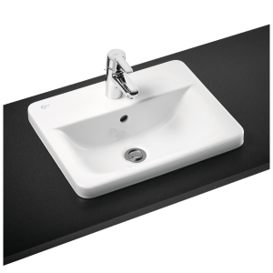 Ideal Standard Concept 50cm Countertop Basin and Overflow 1TH E5013