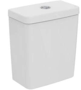 Ideal Standard - CONCEPT - CUBE - WC Cistern, Delay Fill, Push Button (Dual Flush, 4/2.6L)