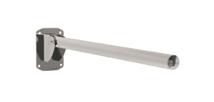 Bathex Friction Single Arm Hinged Support Rail 760mm (Stainless Steel 35mm)