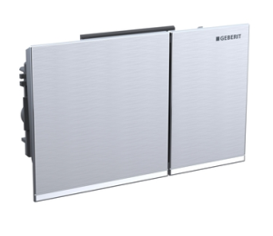 Geberit - Omega 60 - Dual Flush Plate (Glass)